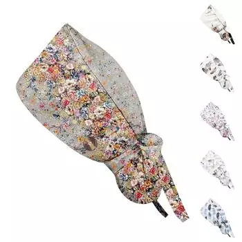 Модная рабочая кепка с цветочным принтом, повседневная женская кепка с хвостиком, кепка с мытьем, кепка Baotou One Size хаки