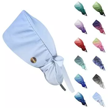 Модная рабочая кепка с градуированным принтом, повседневная женская кепка с хвостиком, кепка с помывкой, кепка Baotou One Size