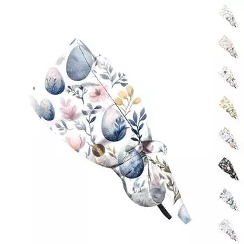 Модная рабочая кепка с пасхальным принтом, повседневная женская кепка с хвостиком, кепка с мытьем, кепка Baotou One Size