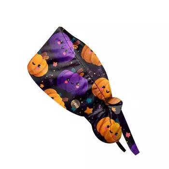 Модная рабочая кепка с принтом на Хэллоуин, повседневная женская кепка с хвостиком, кепка с постиранной резинкой, кепка Baotou One Size