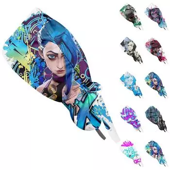 Модная рабочая кепка с принтом, повседневная женская кепка с хвостиком, кепка с повязкой, кепка Baotou One Size синий