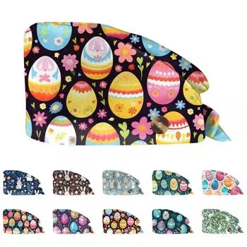 Модная рабочая кепка с принтом, повседневная женская кепка с хвостиком, кепка с повязкой, кепка Baotou One Size чёрный