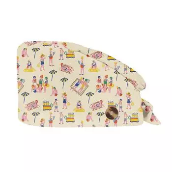 Модная рабочая шапка с принтом мелких животных, повседневная, стираемая, кепка-мешок One Size