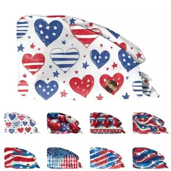 Модная рабочая шляпа с принтом Повседневная стираемая шляпа Сумка Кепка One Size