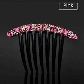 Модная расческа и универсальная заколка для волос для женщин Seven-tooth plum blossom глубокий/фиолетовый