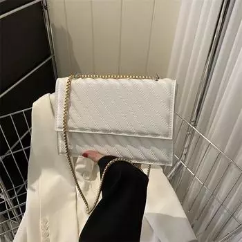 Модная ретро-осенняя новая иностранная сумка-багет, сумка-мессенджер, трендовая повседневная простая женская сумка через плечо, сумка под мышкой хаки