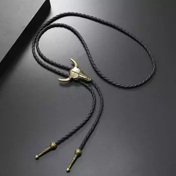 Модная ретро персонализированная цепочка-свитер с головой коровы, креативное универсальное повседневное ожерелье, унисекс ожерелье