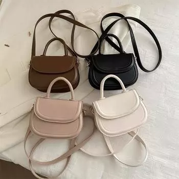 Модная ретро-сумка-седло весна-лето новая простая сумка модная повседневная сумка через плечо для женщин