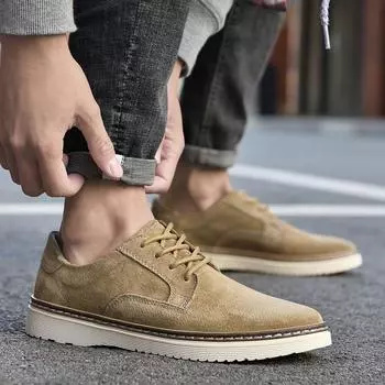 Модная роскошная итальянская брендовая мужская повседневная обувь, мужские мокасины 2024 года, мужские замшевые лоферы, дизайнерские модные кроссовки, деловая официальная обувь 38 коричневый