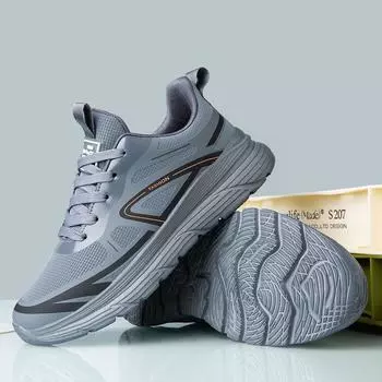 Модная роскошная мужская дышащая и удобная универсальная повседневная обувь для весны и осени, спортивная обувь для бега и походов 40