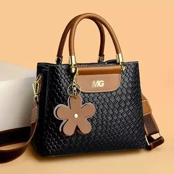 Модная роскошная сумка женские сумки новая универсальная плетеная сумка через плечо классическая большая вместимость женская сумка через плечо