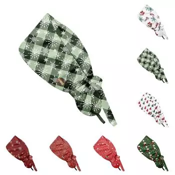 Модная рождественская рабочая кепка с принтом, повседневная женская кепка с хвостиком, кепка с повязкой, кепка Baotou One Size