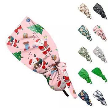 Модная рождественская рабочая кепка с принтом, повседневная женская кепка с хвостиком, кепка Wash, кепка Baotou One Size