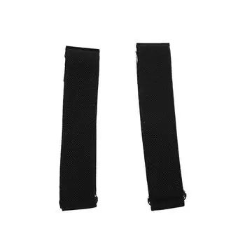 Модная рубашка унисекс для взрослых, эластичные манжеты на рукавах, регулируемые нескользящие ремешки, подвязки для рукавов One Size чёрный