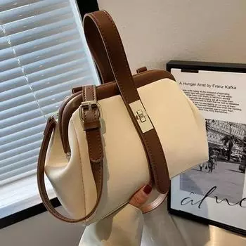 Модная ручная сумка-ракушка Универсальные женские сумки через плечо Сумки через плечо для женщин Дизайнерские сумки Кошельки и сумки one size чёрный