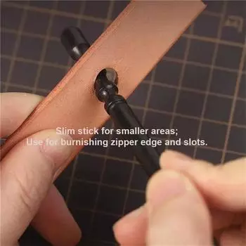 Модная шлифовальная палочка круглая полировальная машинка инструмент для самостоятельной работы по обработке кожи