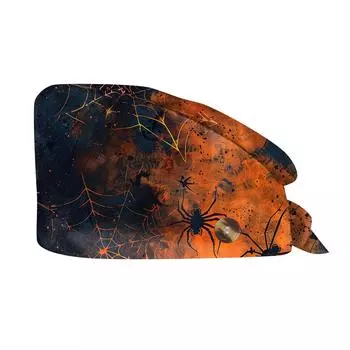 Модная шляпа для работы на Хэллоуин с принтом Повседневная кепка с сумкой One Size