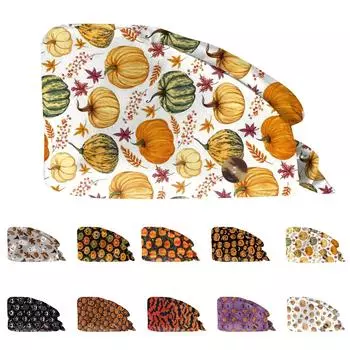 Модная шляпа для работы на Хэллоуин с принтом Повседневная кепка с сумкой One Size чёрный