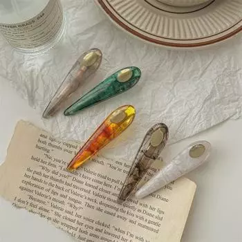 Модная шпилька 2023 года: Женская заколка-утиный нос для лба, висков и челки - элегантный головной убор