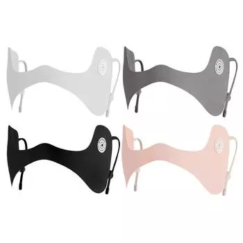 Модная солнцезащитная маска, защитная маска для глаз от ультрафиолета, хип-хоп-маска, летняя женская мужская для вождения, велоспорта, бега, спорта, маски для лица светло-серый