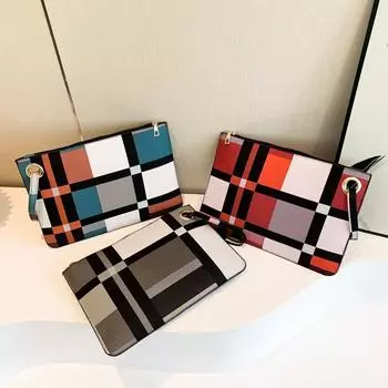 Модная стильная красивая повседневная сумка-клатч для женщин на лето, новая простая и модная маленькая квадратная сумка-конверт