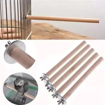 Модная стоячая палка из дерева, натуральный цвет, игрушечная палочка, подставка для палочек, 1 шт., брусок для шлифовки когтей птиц