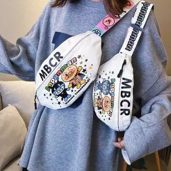 Модная сумка через плечо для хлеба, Супермена, поясная сумка для родителей и детей, нагрудная сумка, новый модный индивидуальный рюкзак, женская сумка-прилив One Size