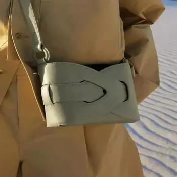 Модная сумка через плечо из кожи с переплетенным дизайном, роскошная брендовая женская сумка из высококачественной кожи, легкая роскошная сумка через плечо