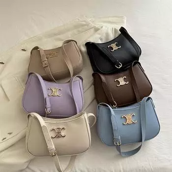 Модная сумка через плечо на подмышку, новый стиль, модный нишевый дизайн, женская сумка с высоким дизайном, женская сумка через подмышку