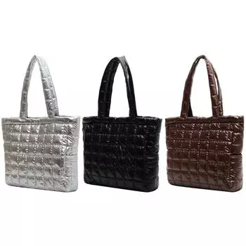 Модная сумка через плечо с хлопковой подкладкой для женщин, однотонная сумка через плечо для путешествий и покупок чёрный