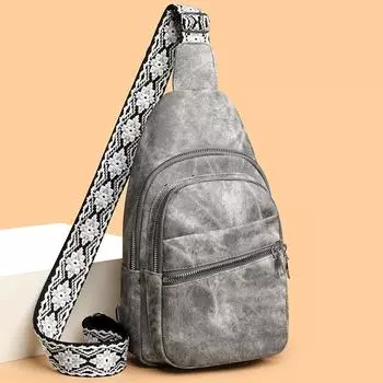 Модная сумка через плечо Trend Commuter женская нагрудная сумка Business Simple Большая вместительная сумка через плечо чёрный