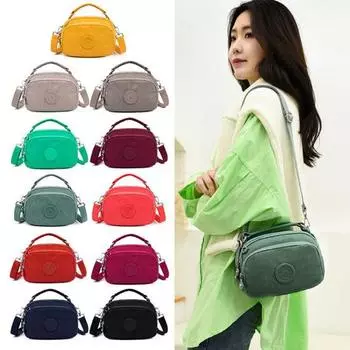 Модная сумка через плечо, украшенная износостойкой модой чёрный