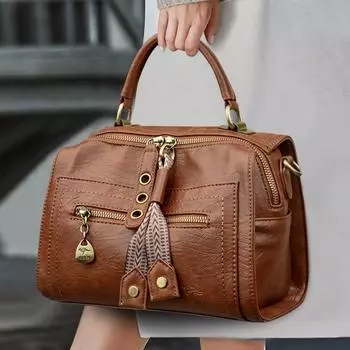 Модная сумка через плечо женская сумка через плечо сумка для мам среднего возраста жёлтый