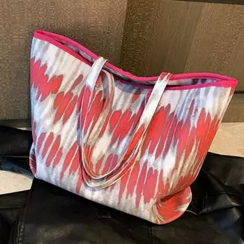 Модная сумка Commute большой емкости, новые женские повседневные универсальные сумки через плечо, студенческие сумки для ноутбуков с принтом