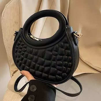 Модная сумка Diamond для женщин Новая модная сумка через плечо для женщин Ins Французская универсальная сумка на одно плечо