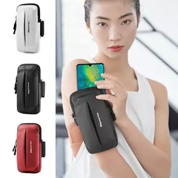 Модная сумка для фитнеса с буквенным принтом, цветная легкая унисекс, сотовый телефон на открытом воздухе, сумка на руку, товары для улицы, чехол для телефона чёрный