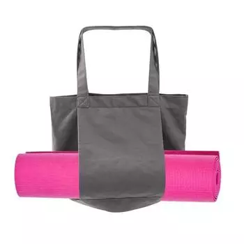 Модная сумка для хранения коврика для йоги, женская многофункциональная карманная утолщенная парусиновая портативная женская сумка, домашняя спортивная сумка большой вместительности 47*36*10.5cm