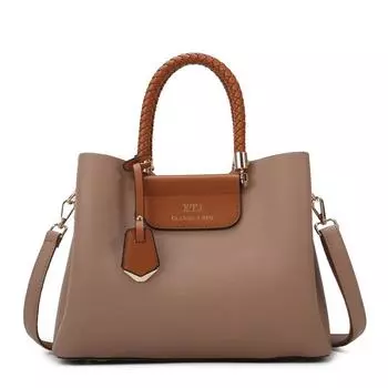 Модная сумка для мамы через границу, новинка 2024 года, портативная сумка через плечо для отдыха, большая вместительность и универсальная сумка-тоут для поездок на работу