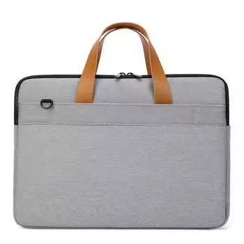 Модная сумка для ноутбука, минималистичная сумка для ноутбука Apple, внутренний вкладыш, сумка для ноутбука для планшета iPad, многофункциональная сумка серый