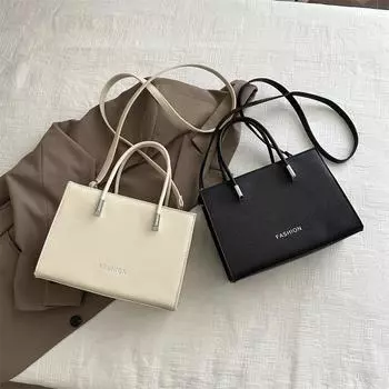 Модная сумка для женщин, новая весенняя косая маленькая квадратная сумка, простая и красивая повседневная и атмосферная сумка на одно плечо