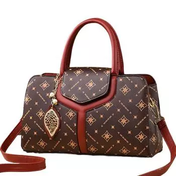 Модная сумка из искусственной кожи в винтажном стиле большой емкости A9928