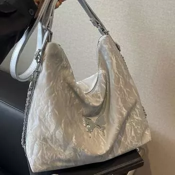 Модная сумка-кошелек, большая вместительная сумка через плечо для женщин чёрный