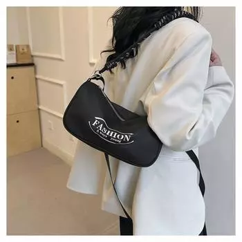 Модная сумка на одно плечо на весну, женская универсальная новая повседневная спортивная сумка через плечо 2024 года, модная сумка через подмышку с кромкой бедра