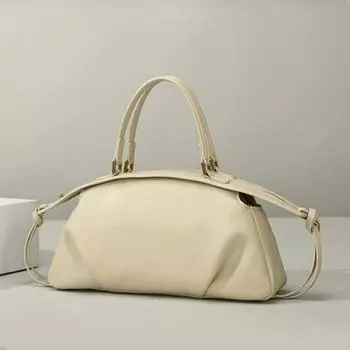 Модная сумка-облако с индивидуальным дизайном, женская сумка из мягкой искусственной кожи с высокой текстурой, однотонная универсальная женская сумка на одно плечо, сумка-мессенджер для поездок на работу чёрный