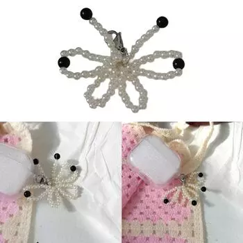 Модная сумка-подвеска для обуви, украшение для женщин и девочек, подвесной аксессуар для телефона из бисера, персонализируйте свою сумку стильно 8