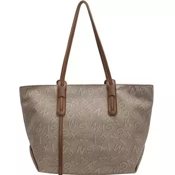 Модная сумка-тоут, незаменимая вещь для поездок на работу. чёрный