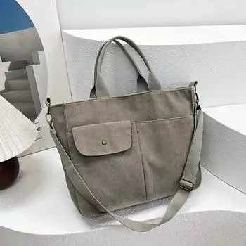 Модная сумка-тоут, простая сумка 2024 года, летняя новая повседневная трендовая сумка через плечо, модная простая сумка-мессенджер чёрный