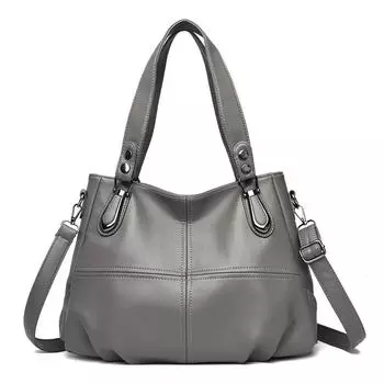 Модная сумка-тоут с вышивкой нитками для женщин, высококачественная модная и универсальная сумка через плечо, большая вместительная сумка через плечо