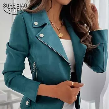 Модная теплая куртка с длинным рукавом, женская осенне-зимняя куртка Misfit с бахромой, однотонные женские пальто, тонкие куртки в стиле бойфренда, пальто 17079 S серый