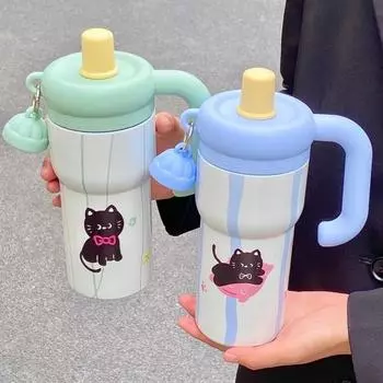 Модная термокружка из нержавеющей стали 316 со льдом, креативная кофейная кружка для мужчин жёлтый